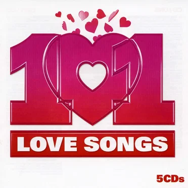 101 Love Songs by Various Artists - album cover
