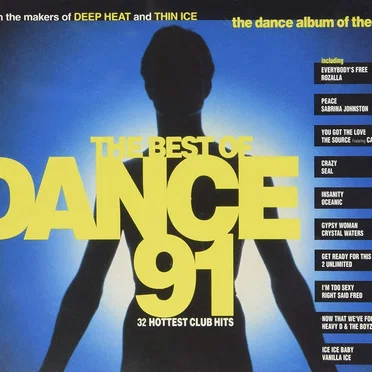 The Best of Dance 91 by Various Artists - album cover