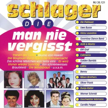 Schlager die man nie vergißt by Various Artists - album cover