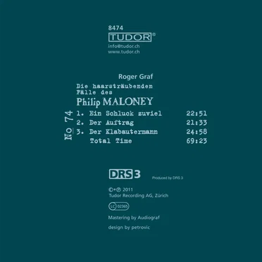 Die haarsträubenden Fälle des Philip Maloney, N° 74 by Roger Graf - album cover