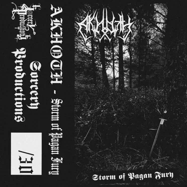 Storm of Pagan Fury by Akhoth - album cover