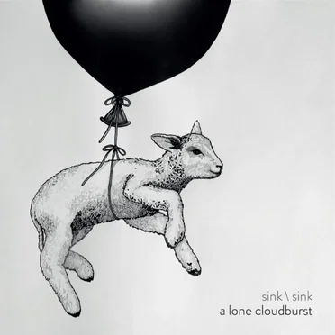 a lone cloudburst
