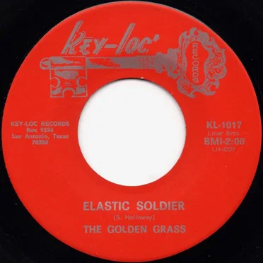 Elastic Soldier / I'm Crying by The Golden Grass - album cover