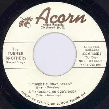 Sweet Sunday Bells by The Turner Brothers - album cover