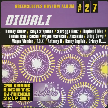 Greensleeves Rhythm Album #27: Diwali by Various Artists - album cover
