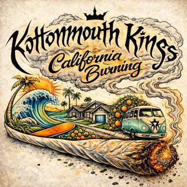 California Burning by Kottonmouth Kings - album cover