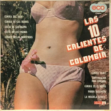Las diez calientes de Colombia by Various Artists - album cover