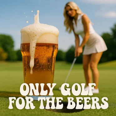 I Only Golf for the Beer