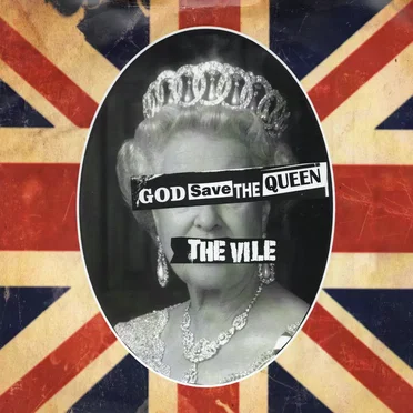 God Save the Queen by The Vile - album cover