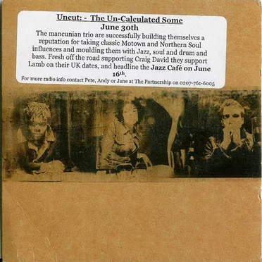 The Un-Calculated Some by Un‐Cut - album cover