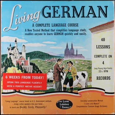 Living German: A Complete Language Course by [language instruction] - album cover