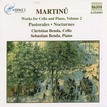 Works for Cello and Piano, Volume 2: Pastorales / Nocturnes