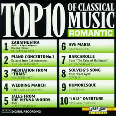 Top 10 of Classical Music: Romantic by Various Artists - album cover