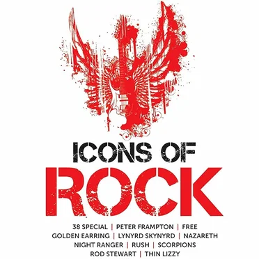 Icons of Rock by Various Artists - album cover