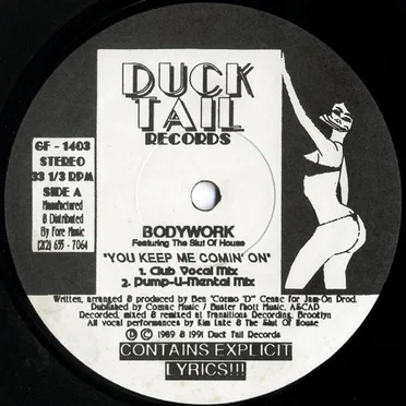 You Keep Me Comin' On by Bodywork - album cover