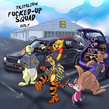 Tripalium Fucked-Up Squad, Vol. 4 by Various Artists - album cover