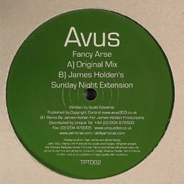Fancy Arse by Avus - album cover