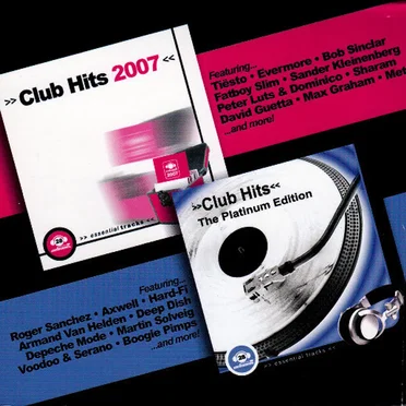 Club Hits 2007 & Club Hits The Platinum Edition by Various Artists - album cover