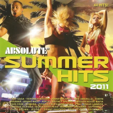 Absolute Summer Hits 2011 by Various Artists - album cover