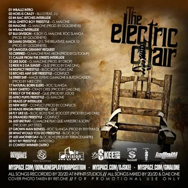 The Electric Chair by Glasses Malone - album cover