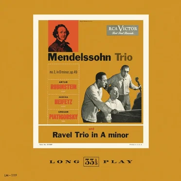 Ravel: Trio in A minor / Mendelssohn: Trio no. 1 in D minor, op. 4