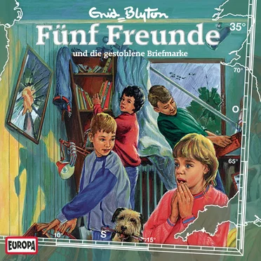 Fünf Freunde, Episode 35: und die gestohlene Briefmarke by Enid Blyton - album cover