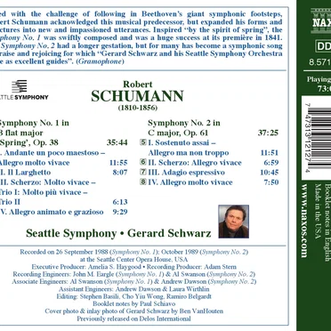 Symphonies Nos. 1 and 2