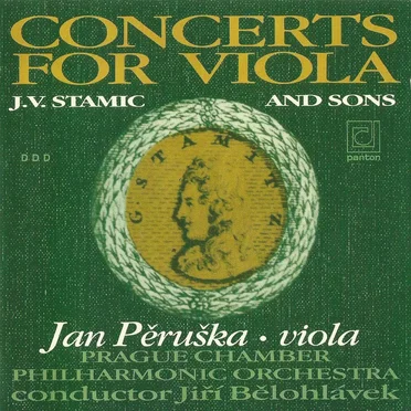 Concerts for Viola (Prague Chamber Philharmonic Orchestra feat. conductor: Jiří Bělohlávek, viola: Jan Pěruška) by Various Artists - album cover
