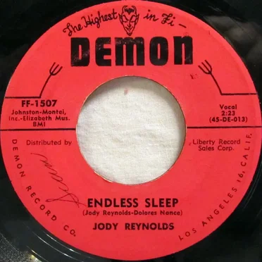 Endless Sleep by Jody Reynolds - album cover