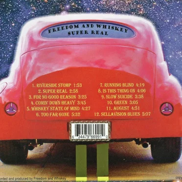 Super Real by Freedom And Whiskey - album cover