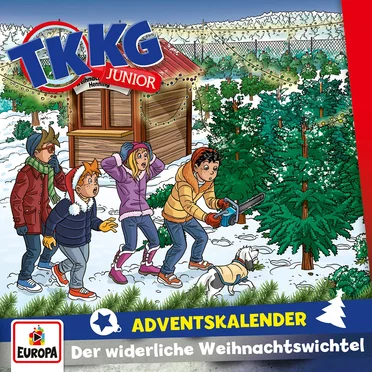 TKKG junior: Der widerliche Weihnachtswichtel (Adventskalender) by Martin Hofstetter - album cover