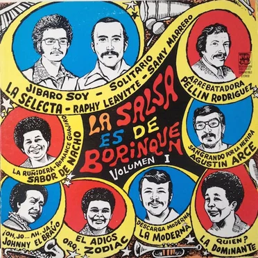 La salsa es de Borinquen, volumen. 1 by Various Artists - album cover