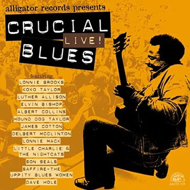 Crucial Live Blues by Various Artists - album cover