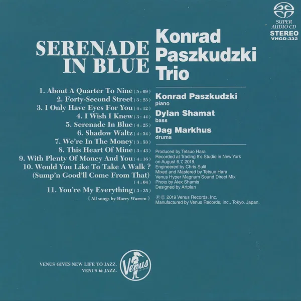 Serenade in Blue ~ Harry Warren Song Book