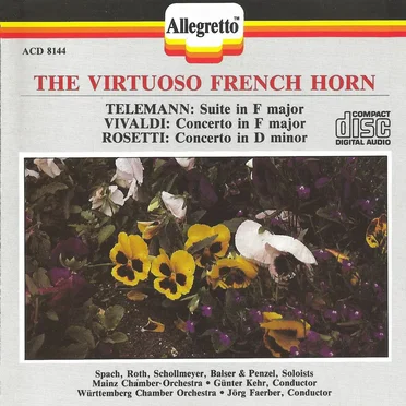 The Virtuoso French Horn by Various Artists - album cover