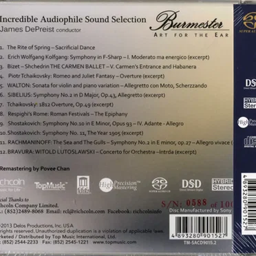 Incredible Audiophile Sound Selection