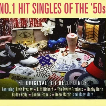 No. 1 Hit Singles of the ’50s by Various Artists - album cover