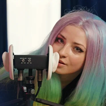 ASMR Inaudible Whispering & Mouth Sounds Ear to Ear With Me by The Sounds of Girls - album cover