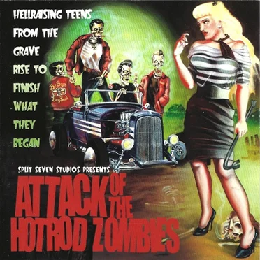 Attack of the Hot Rod Zombies by Various Artists - album cover