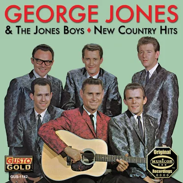 New Country Hits by George Jones and The Jones Boys - album cover