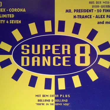 Super Dance 8 by Various Artists - album cover