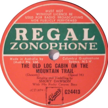 The Old Log Cabin on the Mountain Trail / The Sound Effects Cowboy