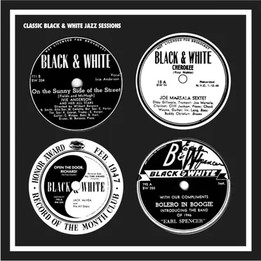 Classic Black & White Jazz Sessions by Various Artists - album cover