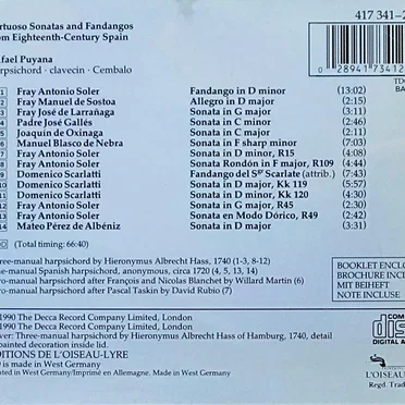 18th Century Spanish Sonatas and Fandangos