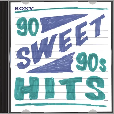 90 Sweet 90s Hits! by Various Artists - album cover
