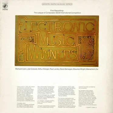 Electronic Music Winners by Various Artists - album cover