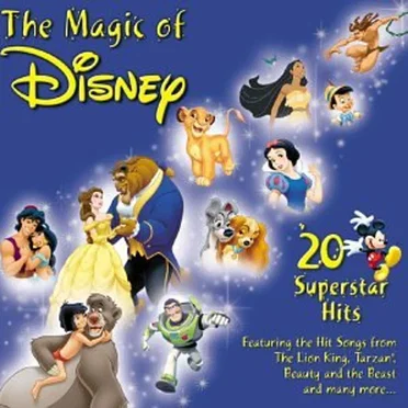 The Magic of Disney: 20 Superstar Hits by Various Artists - album cover