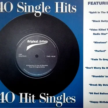 40 Single Hits, Volume 1 by Various Artists - album cover