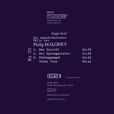 Die haarsträubenden Fälle des Philip Maloney, N° 70 by Roger Graf - album cover