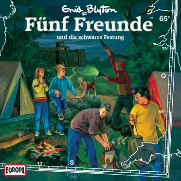 Fünf Freunde, Episode 65: und die schwarze Festung by Enid Blyton - album cover